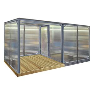 흡연부스 근로자 작업용 휴게소 렉산부스 캠핑텐트 바베큐장 조립식창고 간이 농막