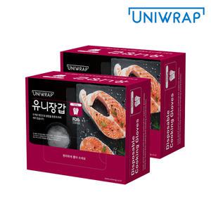 유니 위생장갑 500매 x 2개 (24cmx28cm)