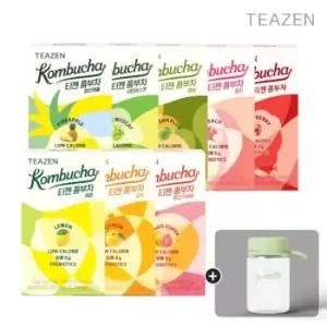 티젠 콤부차 8가지맛 혼합구성 80스틱 + 보틀증정