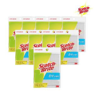 3M 스카치브라이트 NET-SV 은사 수세미 - 10개입 세트