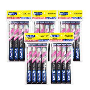 [기타]덴티큐 프로엑센트40 칫솔 4개입-5개 칫솔세트 탄력모