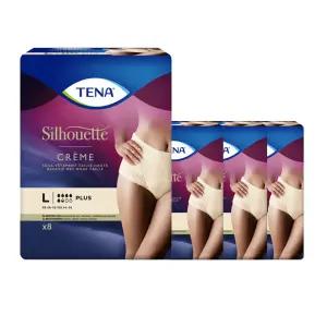테나 실루엣 플러스 대형 8매 4팩 여성용 팬티형