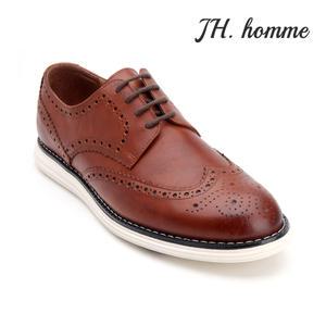 JH HOMME 소가죽 남성 스니커즈 남자 더비 IT6312DBR