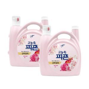 [피죤] 피죤 리치퍼퓸 섬유유연제 로맨틱플라워 6L 2개 코스트코
