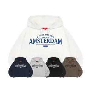 [엘라모]엘라모 3H 암스테르담 후드티 남녀공용 빅사이즈 M4XL