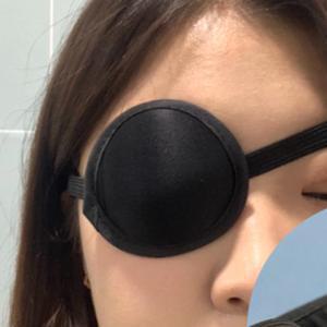 검정색외눈안대 외안대 한쪽눈가리개 눈가림 궁예눈 비접촉
