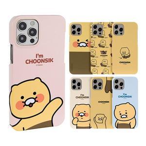 갤럭시S24 플러스 울트라 S23 S22 S20 FE S10 5G 카카오프렌즈 춘식이 슬림 하드 휴대폰 케이스