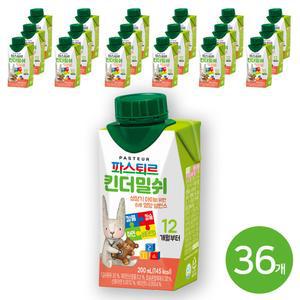 파스퇴르 킨더밀쉬 200ml(40입)