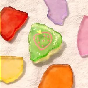 아트앤허그 바다유리 마그넷 5개 만들기 세트 씨글라스 업사이클링 공예 아트 새활용 키트