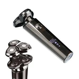 SH925 Coms C타입 충전 전기 면도기 / 고속 저속 모드 / 3D 플로팅 헤드 더블링 회전 / 면도날 자동 연마