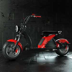 할리 전기 튼튼한 스쿠터  3000W 대형 와이드 타이어