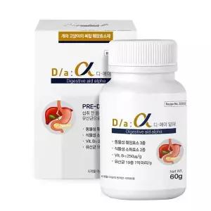 시그니처바이 디에이알파 복합췌장효소보조제 60g