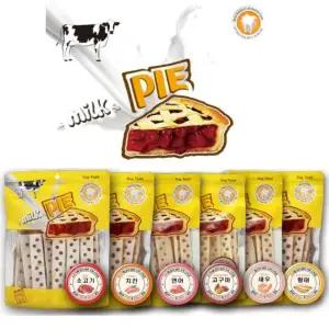 밀크파이 오래먹는 대용량 강아지스틱껌 180g(15p)