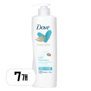 [도브] 바디러브로션 라이트 하이드레이션 400ml 7개