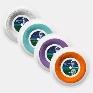 요넥스 폴리투어 레브 1.20 1.25 화이트 민트 오렌지 퍼플 200m 릴