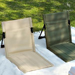 좌식 캠핑 의자 휴대용 체어 야외 공연 피크닉 등받이