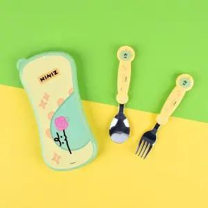 고품질 카카오 니니즈 이지워시 스푼포크케이스세트 (W858EF7)
