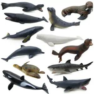 해양 바다 동물 장난감 미니 모형 피규어 12종 세트