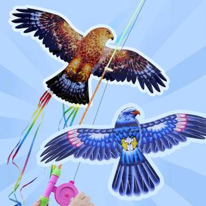 낚시대 연 날리기 세트 30cm연 50cm꼬리연 랜덤