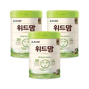 [파스퇴르][본사직영] 위드맘 2단계 3캔