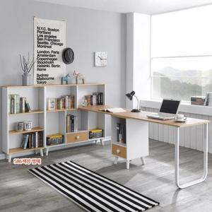 [RG819SRT]K2069 코지 h형 책상세트 2400 서재책상