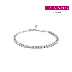 [이상주얼리]/14k 1부 랩 다이아몬드 체인 테니스 팔찌