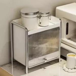 약수납장 화이트 철제 슬라이드 수납함 약 슬라이딩 정리함 대