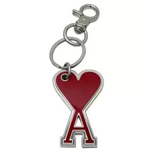 24FW 하트 로고 키링 키홀더 / 버밀리언 (UKR906 363 686) [당일]
