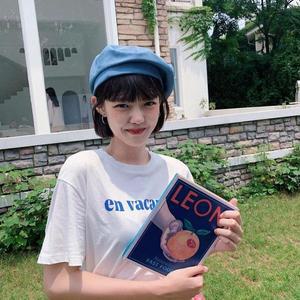 [기타]넛큐츠 SS 여성 헌팅캡 캐주얼 20대 빵모자