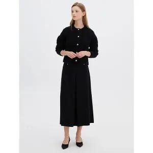 [올리브데올리브](대구신세계)[On-line exclusive] 맞주름 A라인 스커트 OH4WSA80