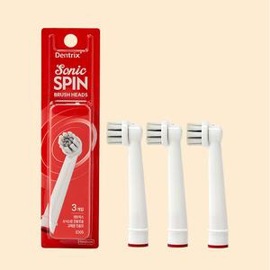 [동국제약] 덴트릭스 소닉스핀 전동칫솔 교체용 칫솔모 3P
