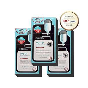 [메디힐] W.H.P 미백 수분 블랙 마스크팩 EX 25g 3BOX (30개)