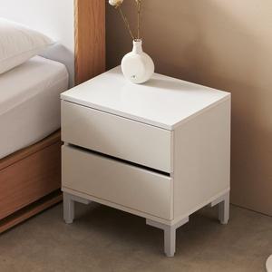 [바로방 가구]포트 400 2단 서랍 심플 모듈 미니 침대 옆 협탁 낮은 선반 침실 거실 아이방 원룸