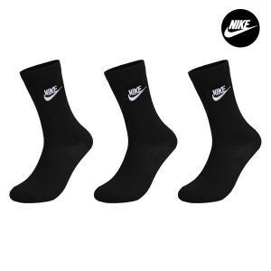 나이키 에센셜 에브리데이 장목 스포츠 긴 양말 3팩 세트 DX5025-010