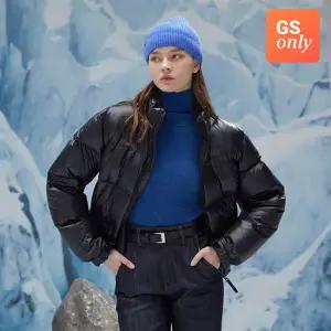 [단독판매] 스케쳐스 오로라 글로시 헤비 헝가리 다운(블랙)