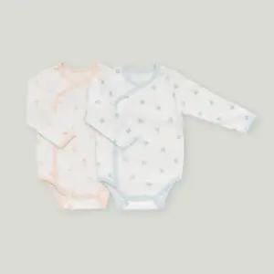 [보리보리/아이숲]아기곰 양면 배냇슈트(2color)