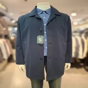 [트레몰로] 주)세정  트레몰로    스트레치원단  탈부착 패딩라이너 트렌치코트  네이비 TRBEB4SC511