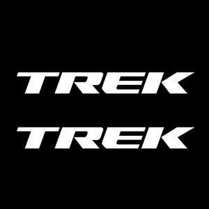 트렉(2개1세트) 로고 스티커-트랙 데칼 엠블럼 자전거 MTB 로드 TREK