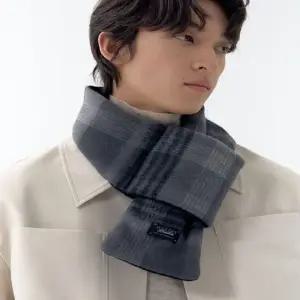 [갤러리아] 헤지스핸드백 HJMU4F311BK 블랙 체크 울 머플러