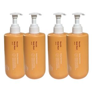 암웨이 G&H 너리쉬+ 바이옴 뉴트리션 바디워시 400ml 4개