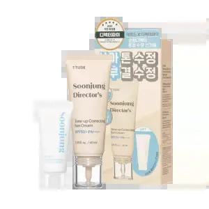 [에뛰드] 순정 디렉터 톤업 수정 선크림 기획세트 (본품 40ml + 폼클렌저 20ml)