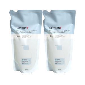 리필/일리윤 세라마이드 아토 6.0 탑투토 워시 500ml x2개