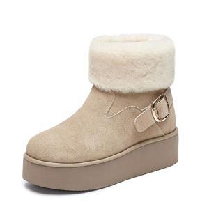 [STACCATO](광주신세계)스타카토 여성천연양털부츠 WARMEE17_24F_EAM01GRY