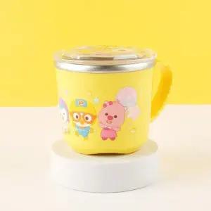 고품질 뽀로로 논슬립 뚜껑스텐컵(피크닉) (WDE6B1E)