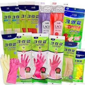 더모아[크린랩 고무장갑 모음]미니 소 중 대 특대