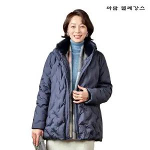 [마담엘레강스] 프리마 구스다운 하프 코트 K244JP02