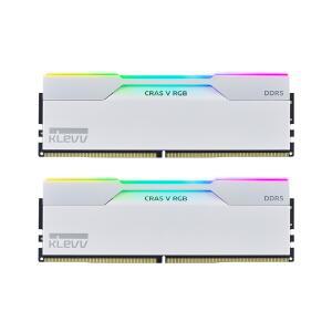 ESSENCORE KLEVV DDR5-6000 CL30 CRAS V RGB WHITE 패키지 서린 (64GB(32Gx2)) 빈컴