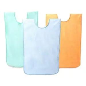 고품질 키밍 수건형 노인용 간병 턱받이 오염방지 방수침받이 (WFG8I7X)