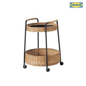 [마켓비]이케아 LUBBAN 루반 수납카트테이블/트레이/트롤리/츄레이/보조테이블/이동식선반