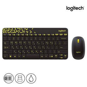 로지텍 코리아 정품 MK240 NANO 미니 무선 콤보 키보드 마우스 세트 한글 자판 블랙색상